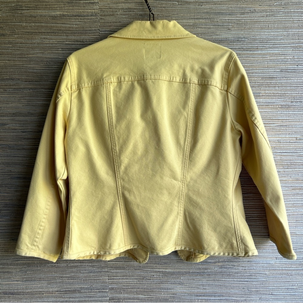 Façonnable Canvas Long-sleeve Jean Jacket Size M - Picture 2 of 8